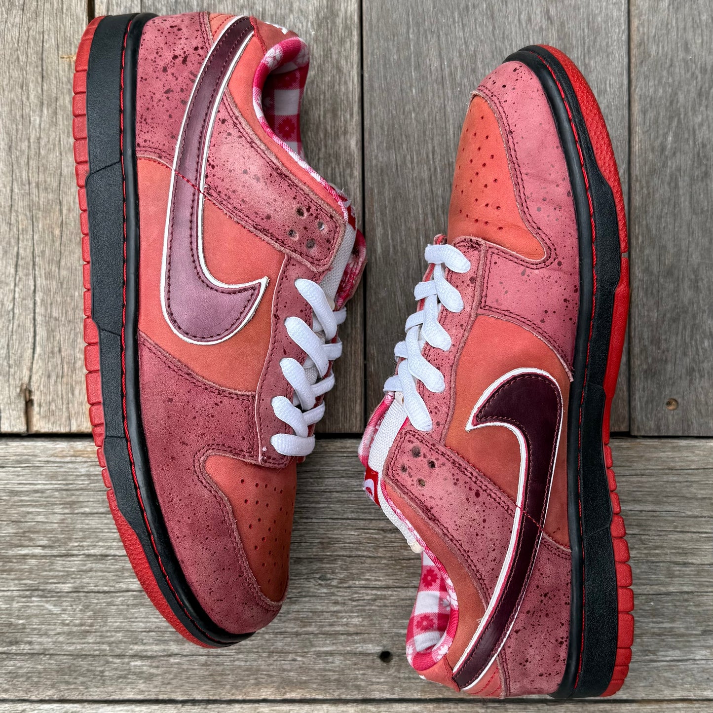 Nike SB Dunk Low Red Lobster Size 10