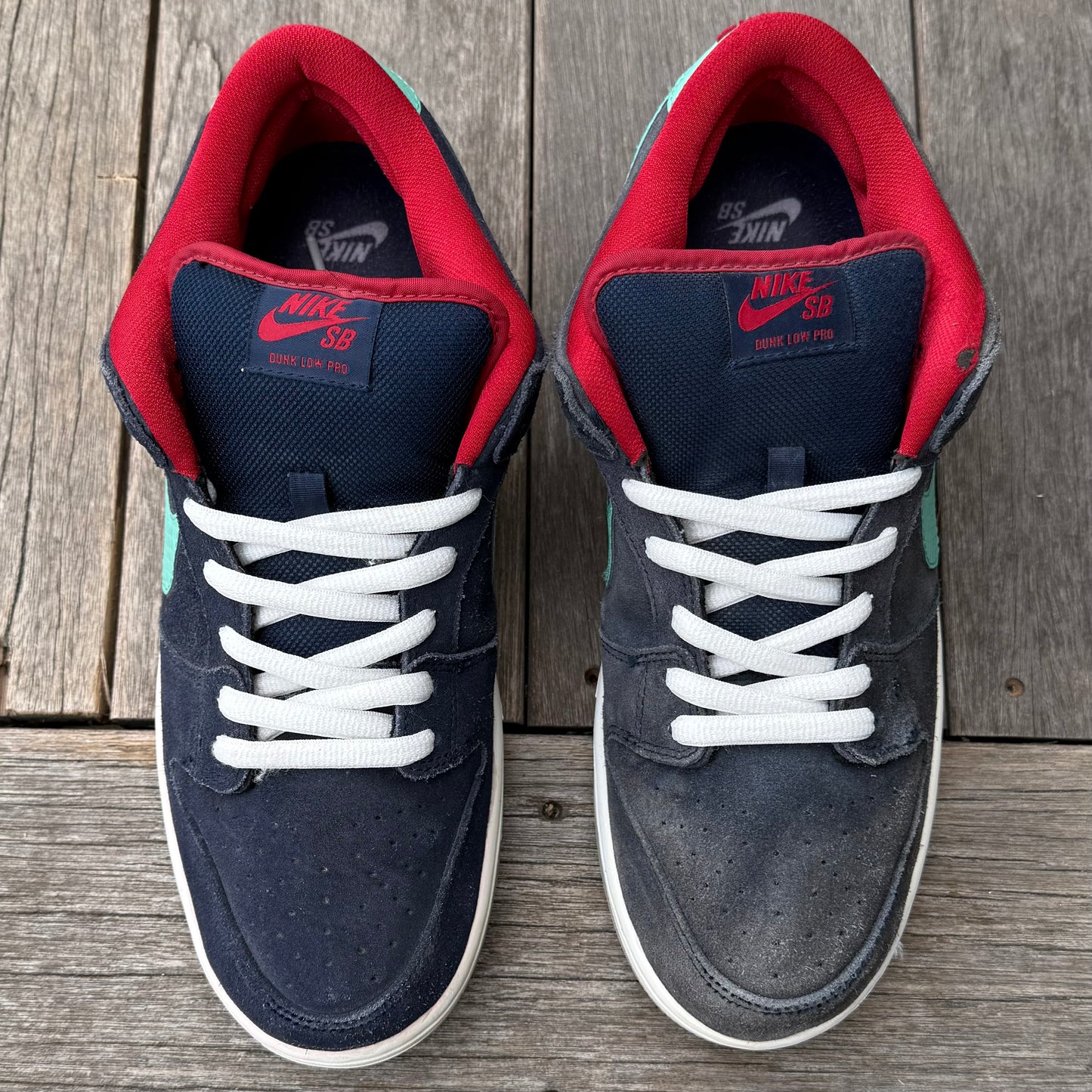 Nike SB Dunk Low Crystal Mint Obsidian Size 12