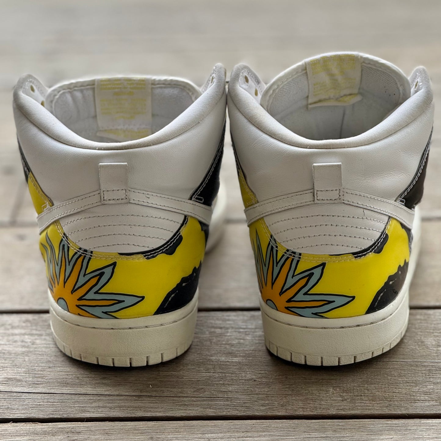 Nike SB Dunk High De La Soul White Size 10.5