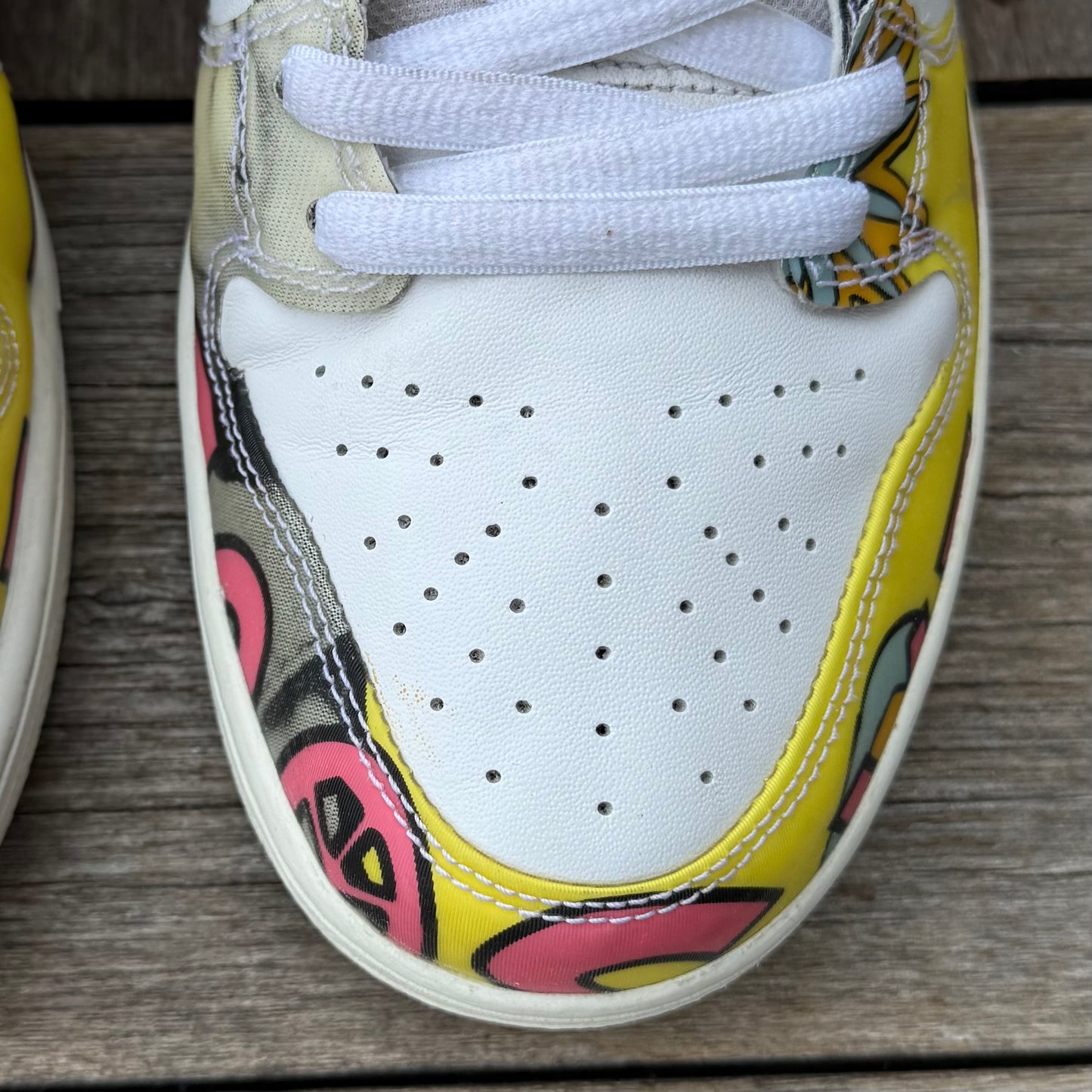 Nike SB Dunk High De La Soul White Size 10.5
