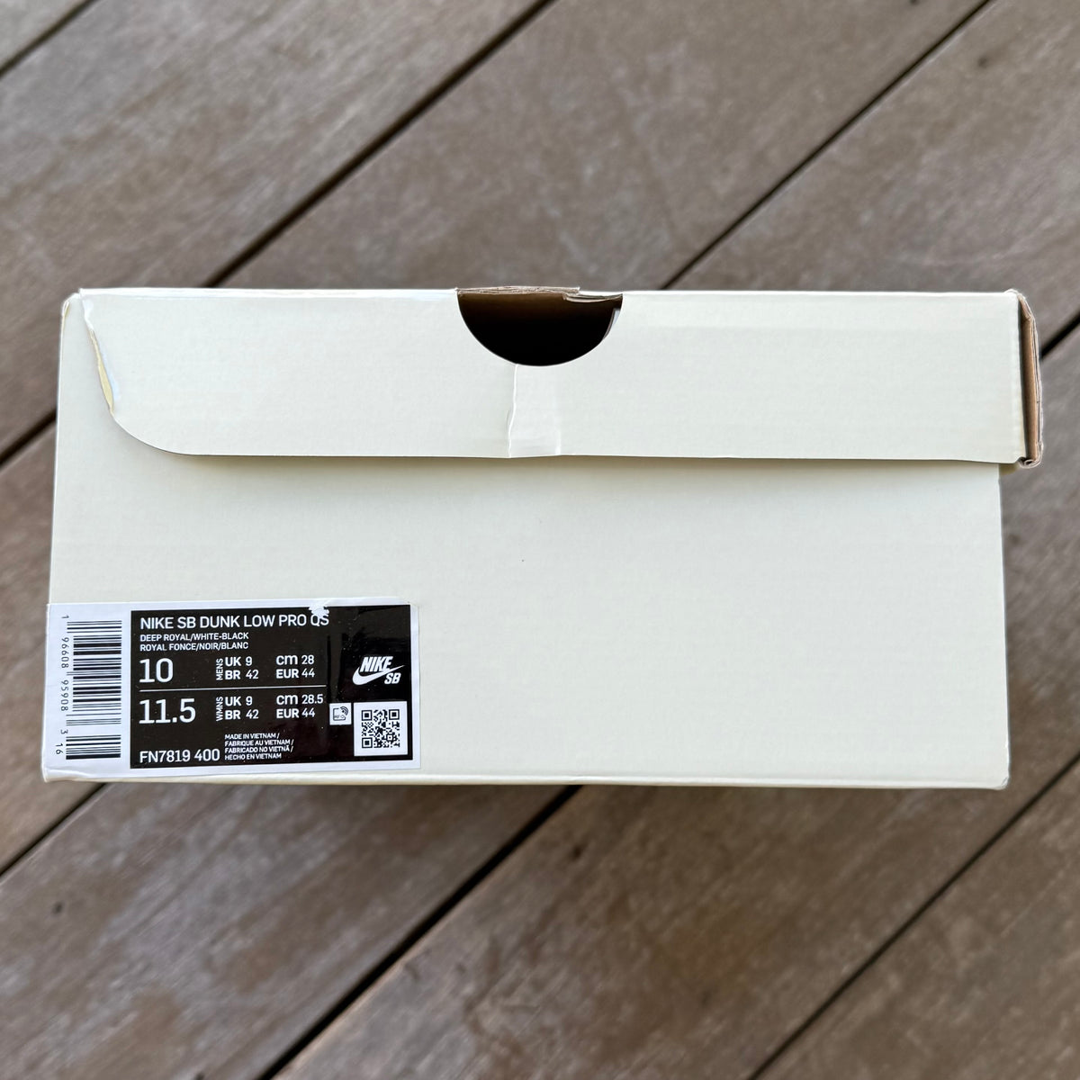 Nike SB Dunk Low Born x Raised Size 10