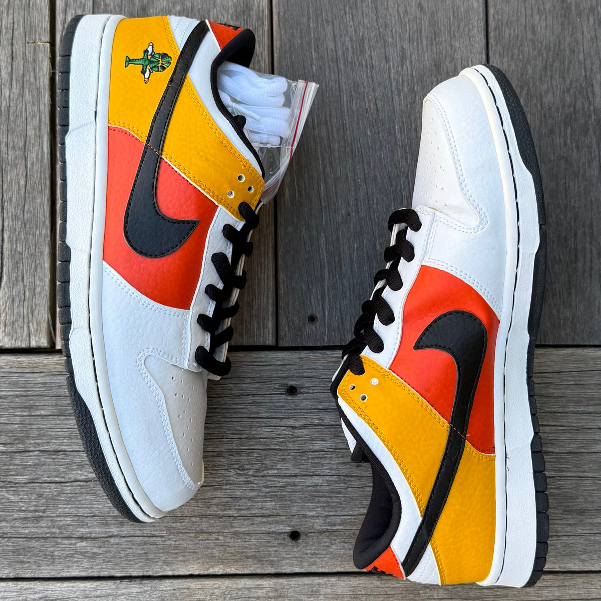 Nike SB Dunk Low White RayGun (Home) Size 10