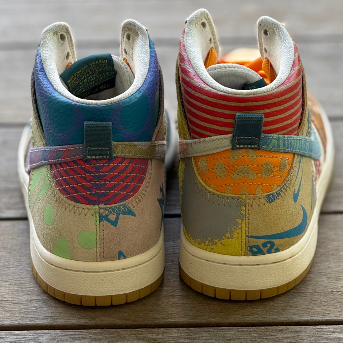 Nike SB Dunk High What the Thomas Campbell Size 9.5
