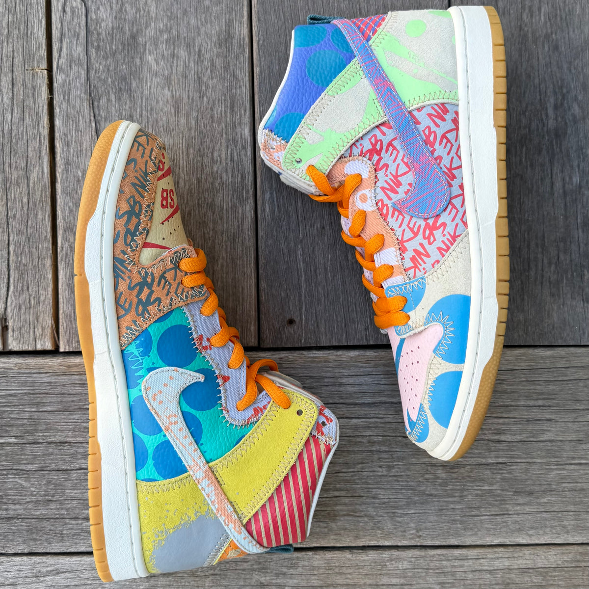 Nike SB Dunk High What the Thomas Campbell Size 9.5