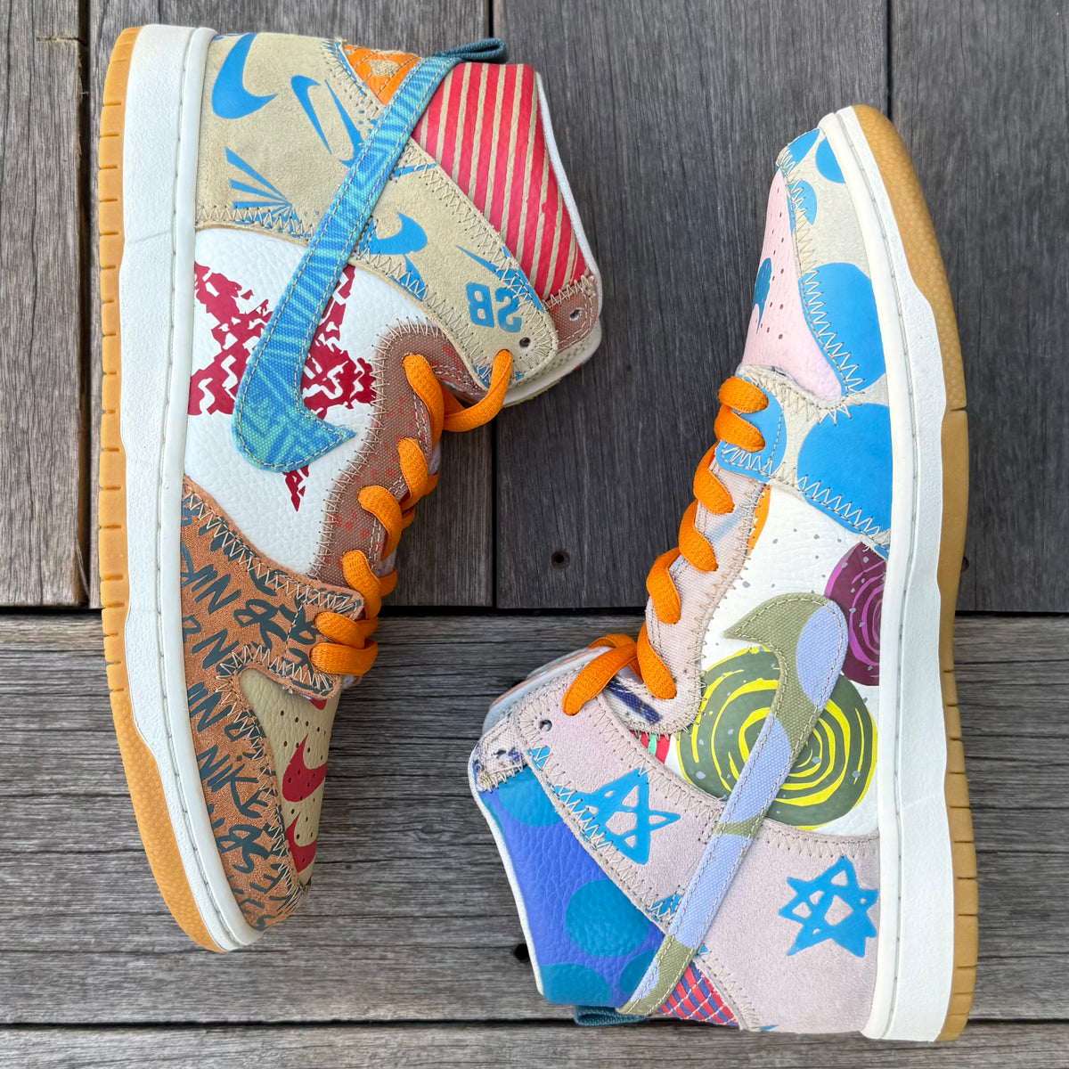 Nike SB Dunk High What the Thomas Campbell Size 9.5
