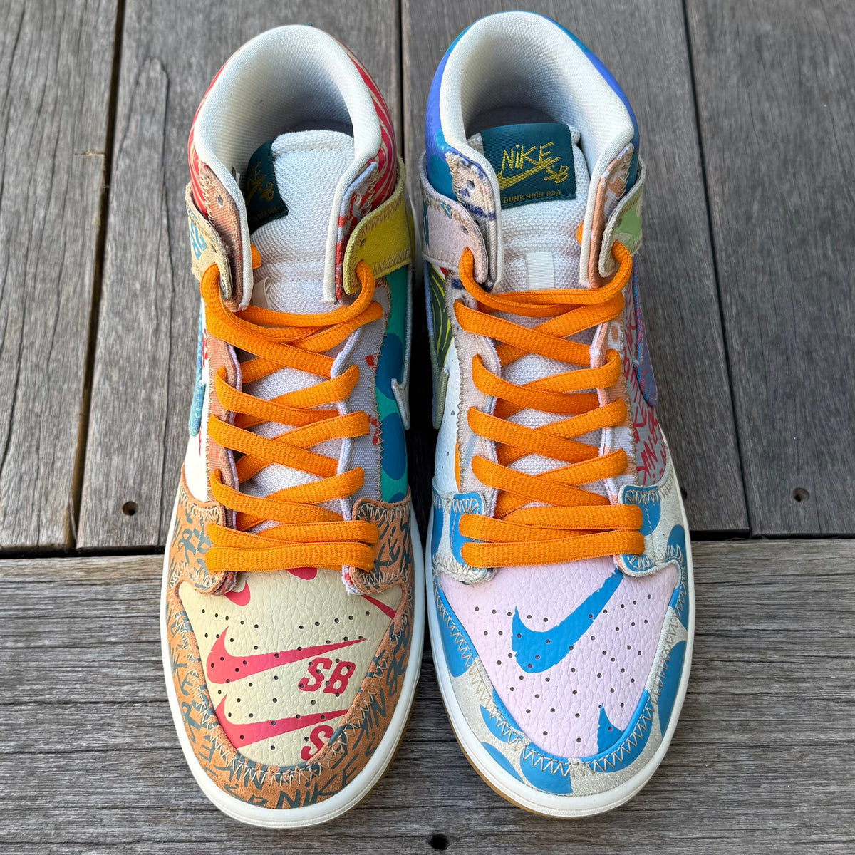 Nike SB Dunk High What the Thomas Campbell Size 9.5