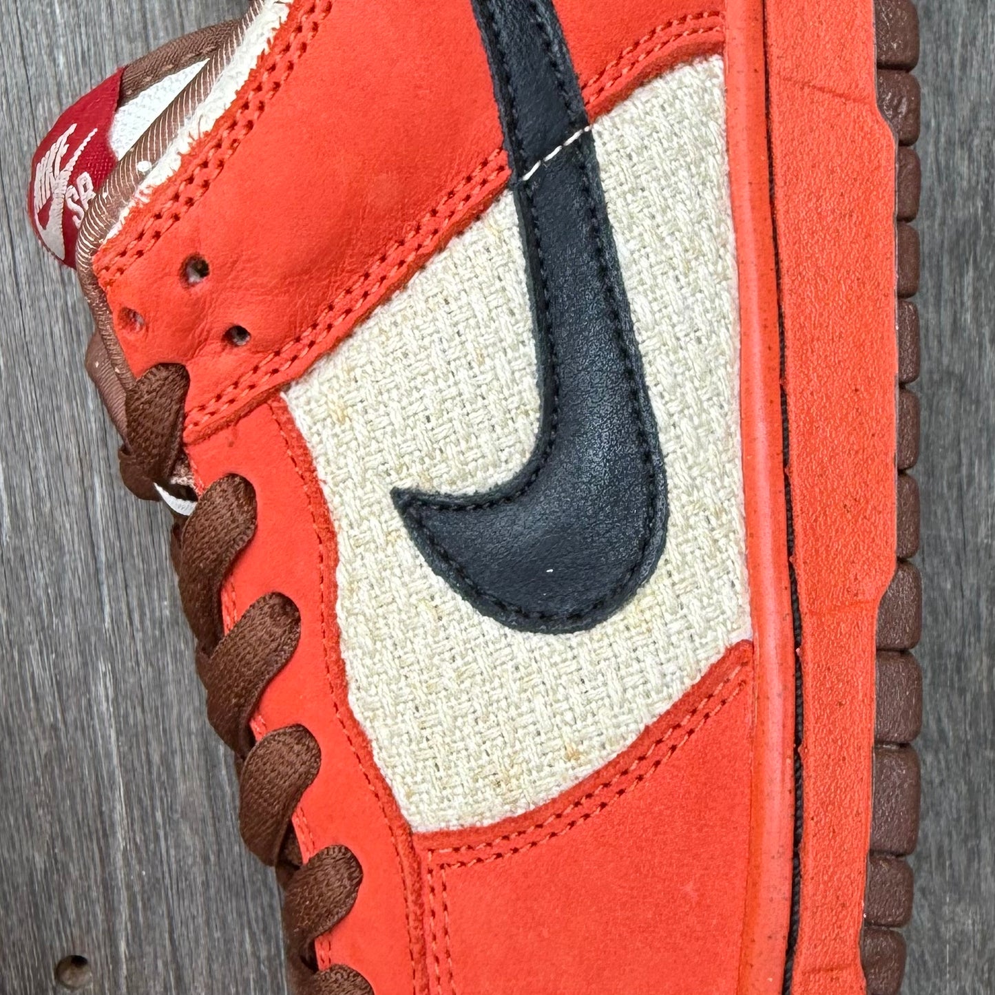 Nike SB Dunk Low Ramen Noodles UnHemp Size 9.5