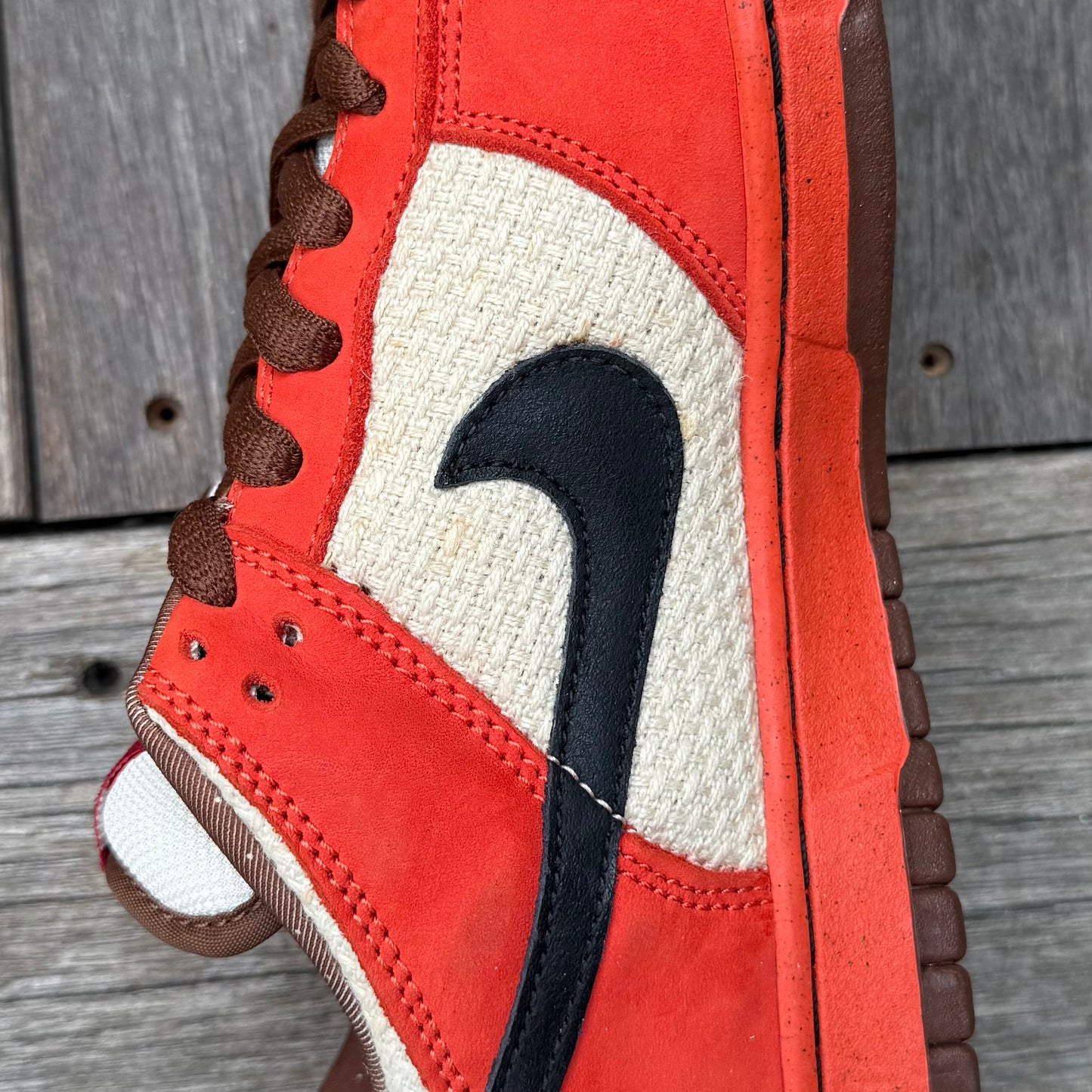 Nike SB Dunk Low Ramen Noodles UnHemp Size 9.5