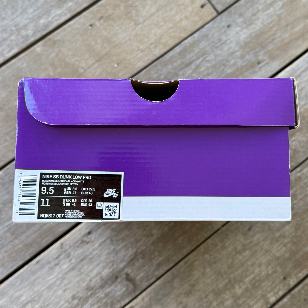 Nike SB Dunk Low Shadow JPack Size 9.5