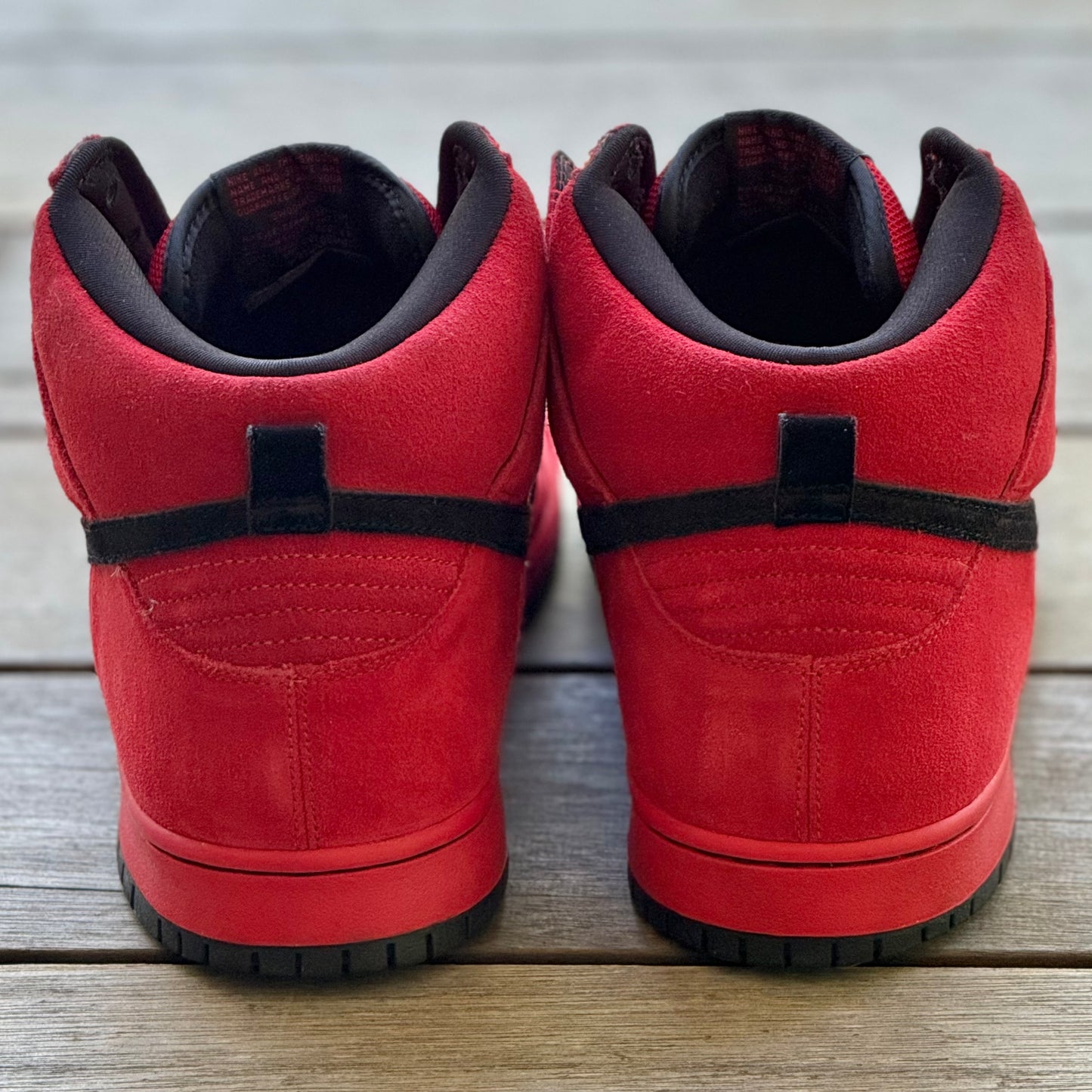 Nike SB Dunk High Red Devil Size 12