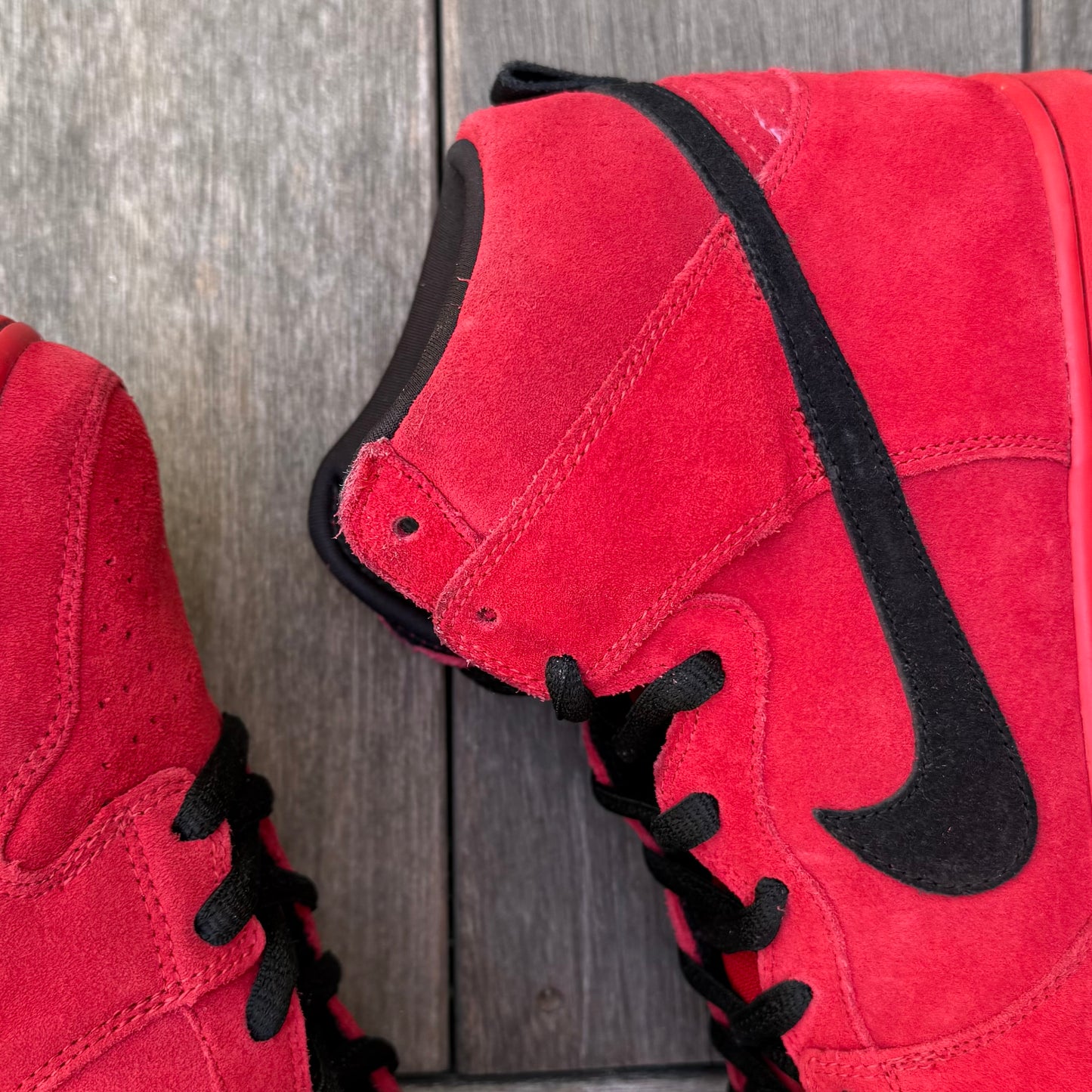 Nike SB Dunk High Red Devil Size 12