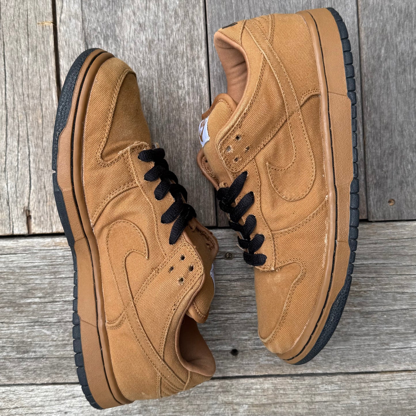 Nike SB Dunk Low Carhartt Shale Size 10