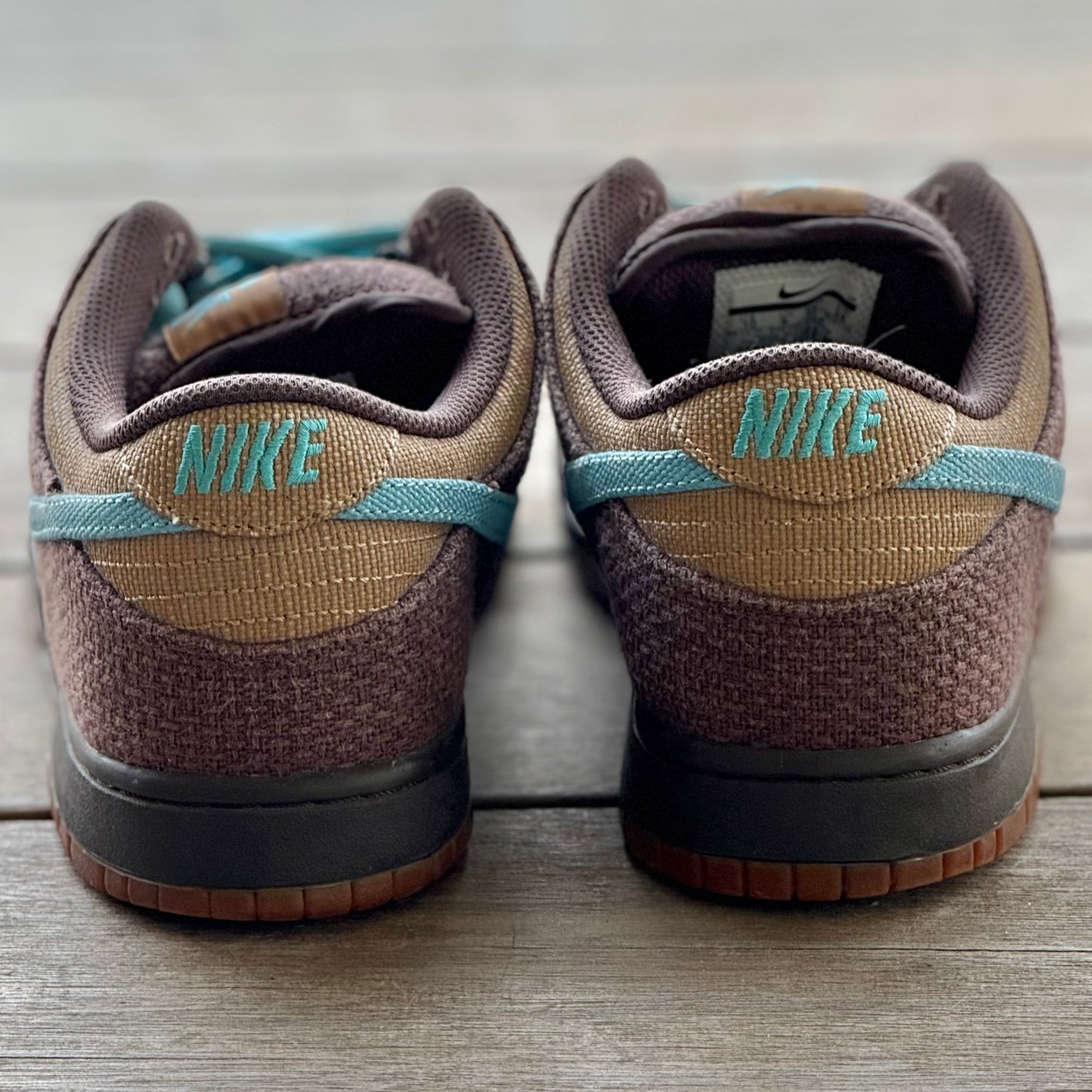 Nike Dunk Low 6.0 Baroque Brown Mineral Blue Size 10