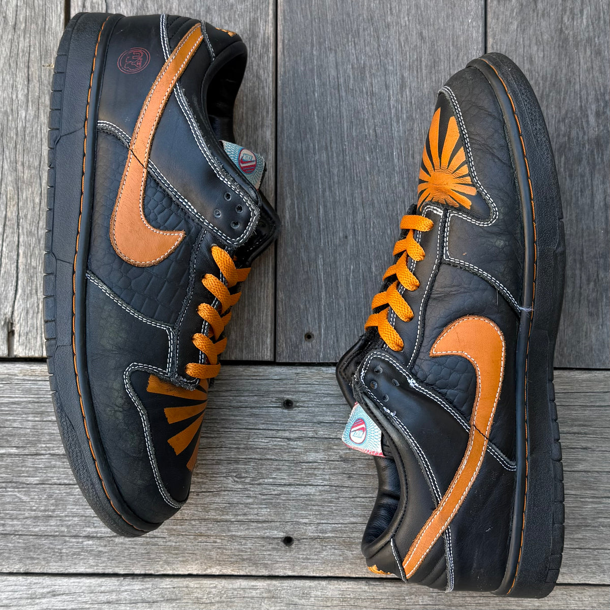 Nike Dunk Low EX ID Animazing NYC Black/Sunset Size 12.5