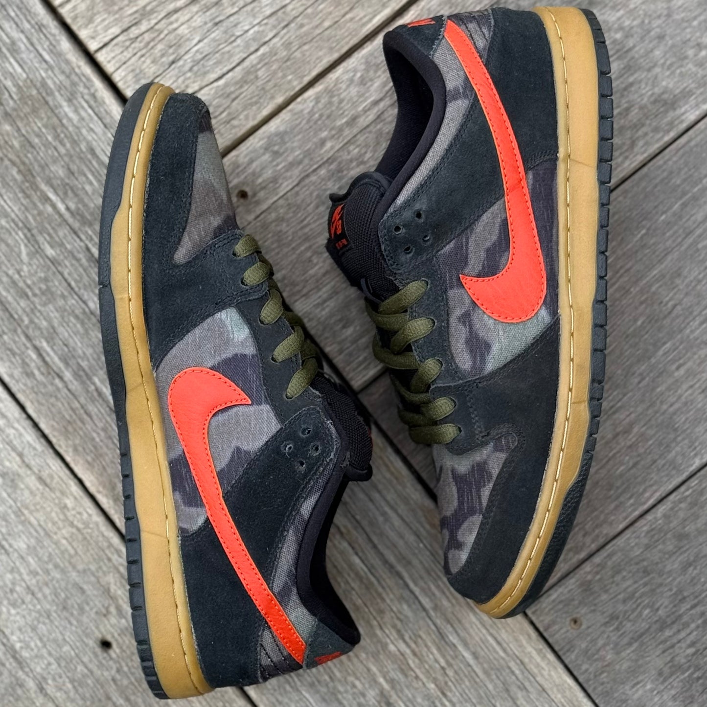 Nike SB Dunk Low Brian Anderson Camo Size 10.5