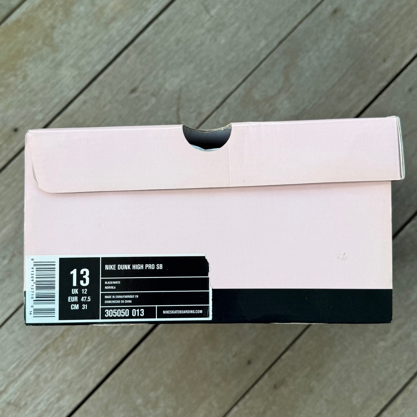 Nike SB Dunk High UNKLE Size 13