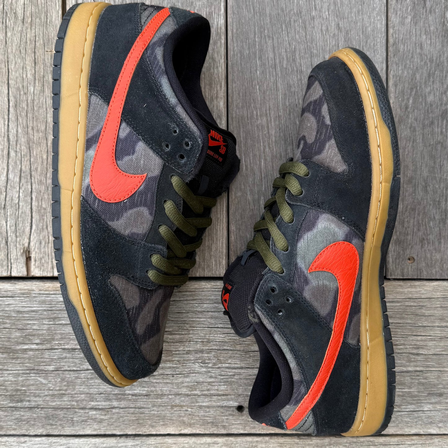 Nike SB Dunk Low Brian Anderson Camo Size 10.5