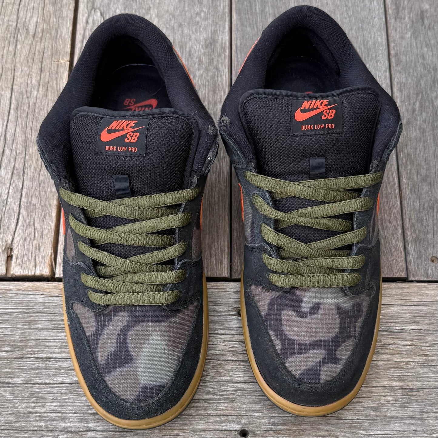 Nike SB Dunk Low Brian Anderson Camo Size 10.5