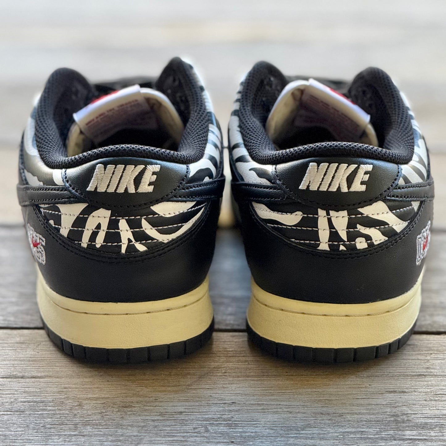 Nike SB Dunk Low Zebra QuarterSnacks Size 11