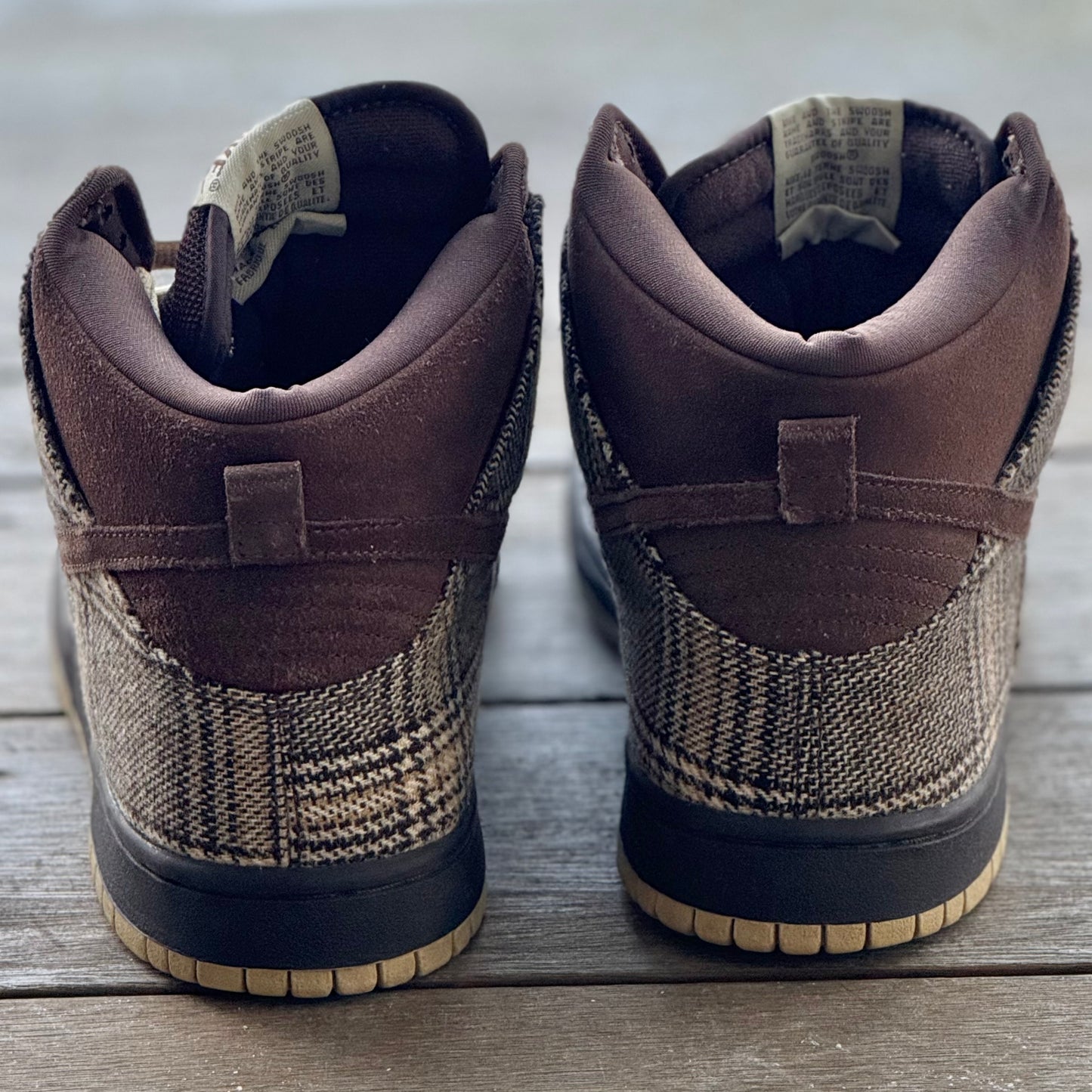 Nike SB Dunk High Tweed Size 11