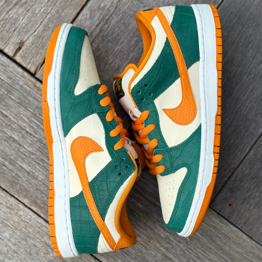 Nike SB Dunk Low Kumquat Legion Pine Size 8