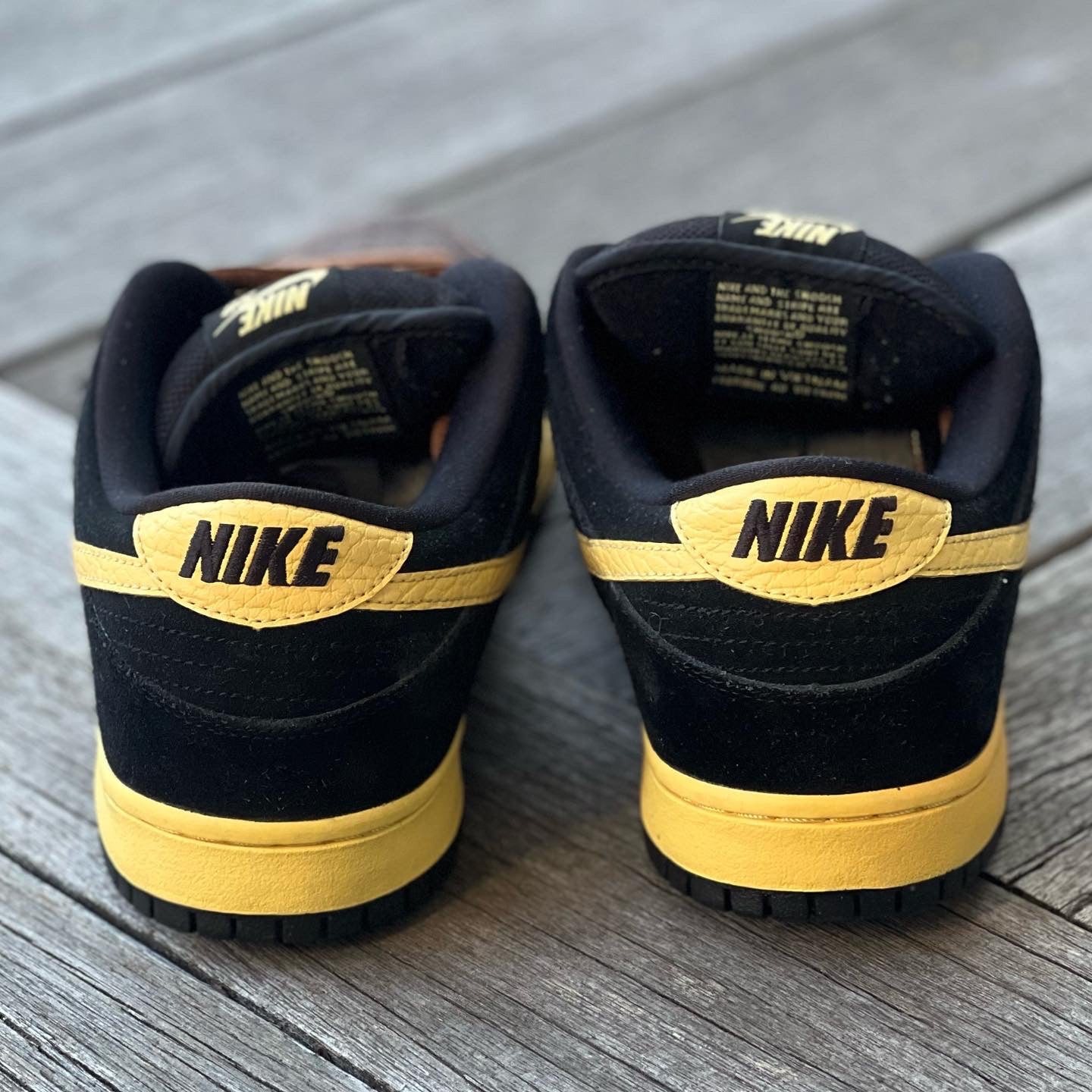 Nike SB Dunk Low Black & Tan Cheetah Custom Size 10