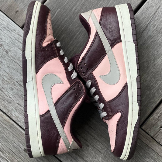 Nike Dunk Low “UnStussy” Mahogany Storm Pink Twisted Prep WMNS Size 9.5 (Men’s 8-8.5)