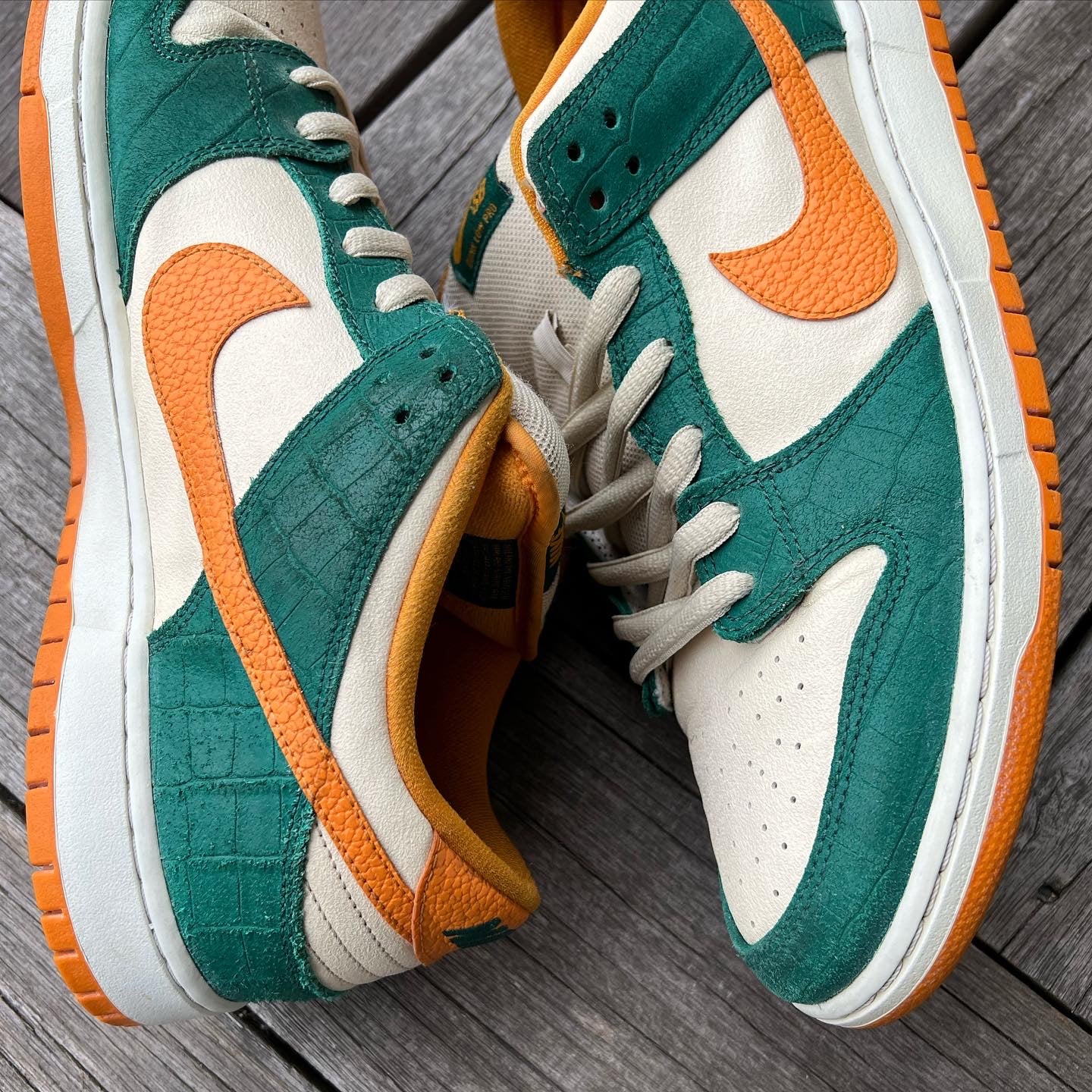 Nike SB Dunk Low Kumquat Legion Pine Size 12 – The SB Stockroom