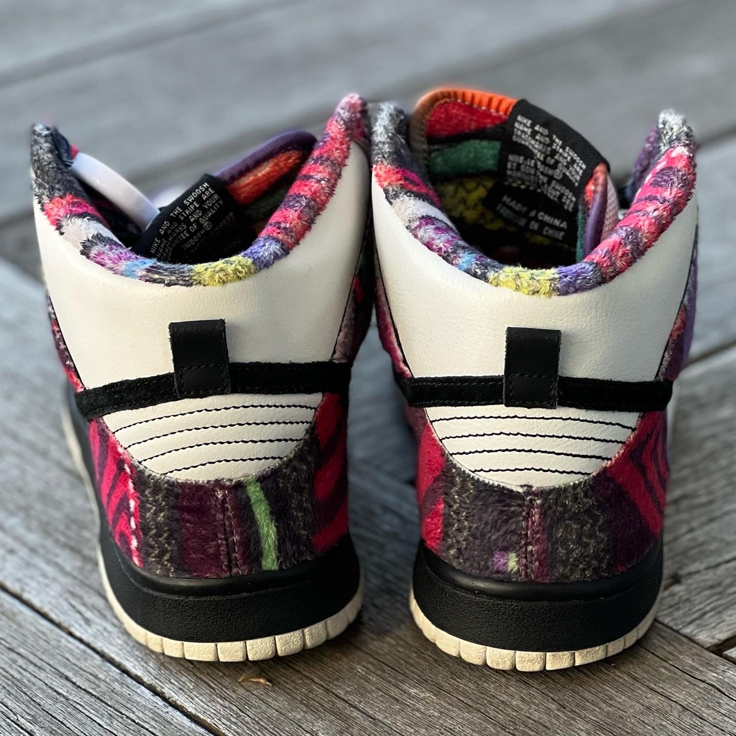 Nike SB Dunk High Huxtable Ugly Sweater Size 9