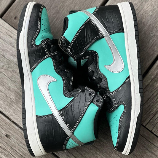 Nike SB Dunk High Tiffany Diamond Size 8